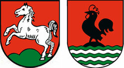 Wappen der Orte Raschau und Markersbach