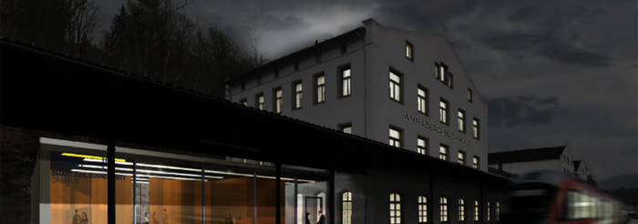 Vision künftiger Campus am unteren Bahnhof Annaberg-Buchholz, Bild SRCC