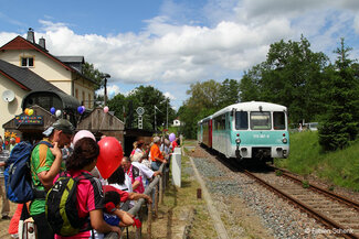 Bahnhofsfest Walthersdorf